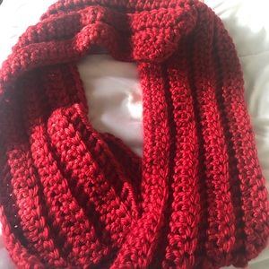 Hand crocheted scarf